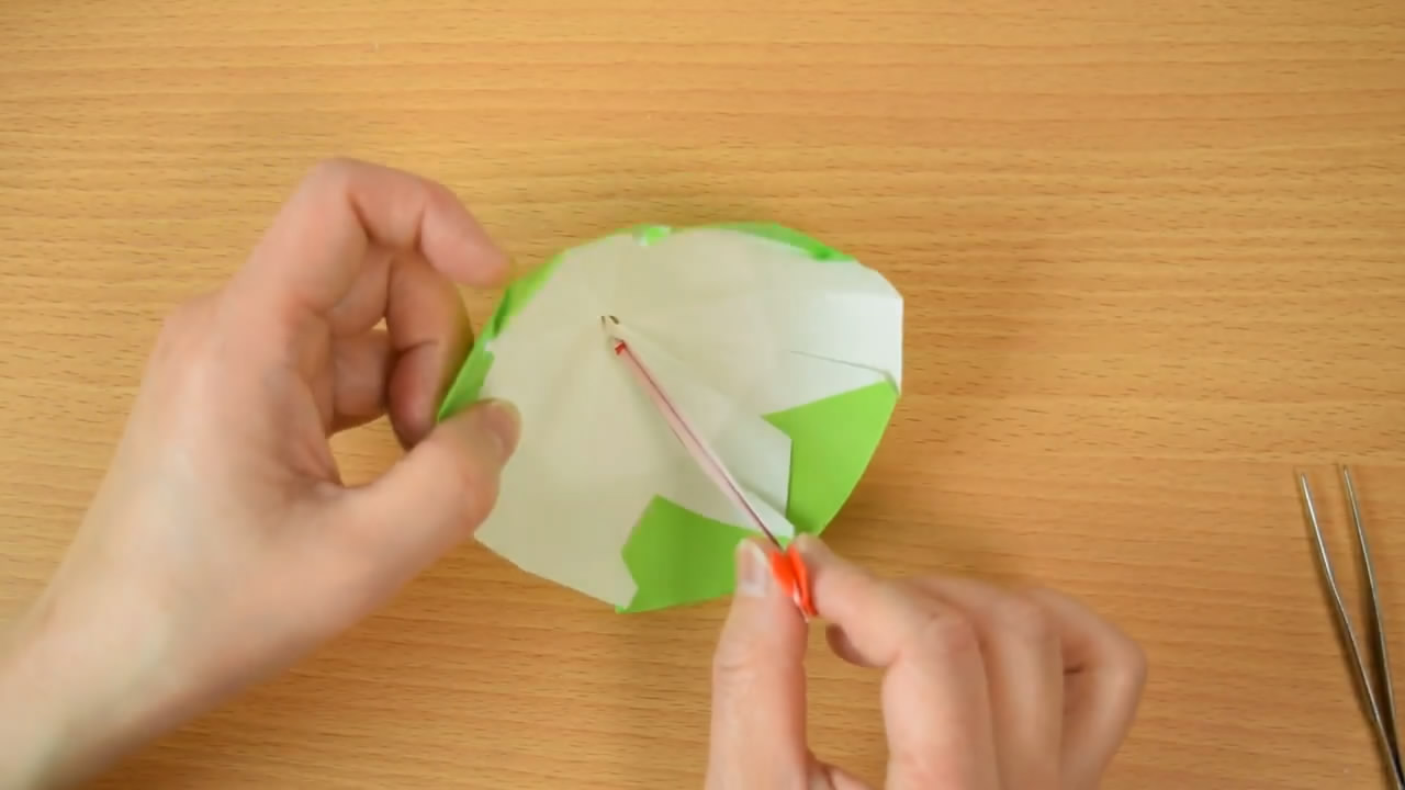 折纸大全简单易折小雨伞,手工折纸怎么折好看小雨伞又简单