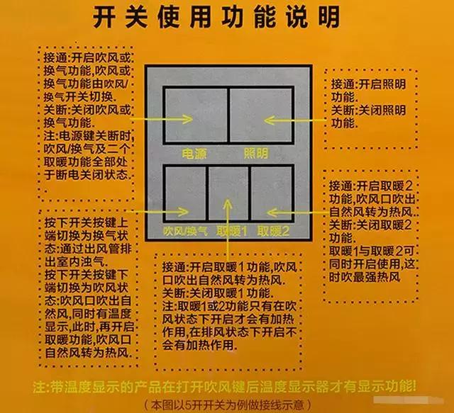 家里的浴霸如何接线,免接线智能遥控浴霸安装