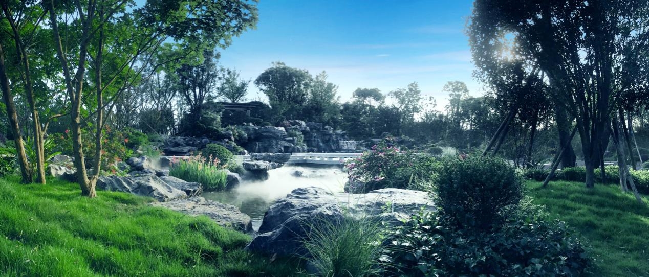 与蕴初园为邻，金沙城“西府系”墅居作品雏形初现