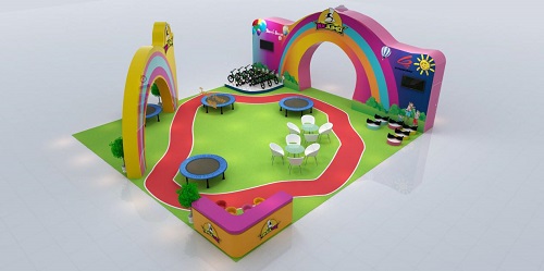 尚体旗下蹦熊携手三大儿童运动国际品牌亮相上海2018年中国玩具展