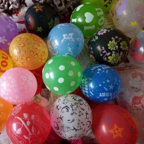 气球图案怎么印上去的,气球上的图案是这样印上去的