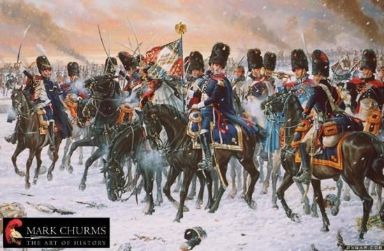 劳埃战役骑兵大冲锋,大骑兵