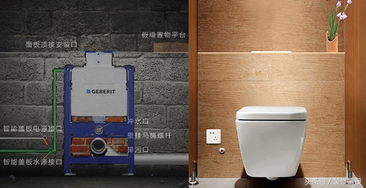 壁挂式马桶隐蔽式水箱如何包,隐蔽式水箱马桶