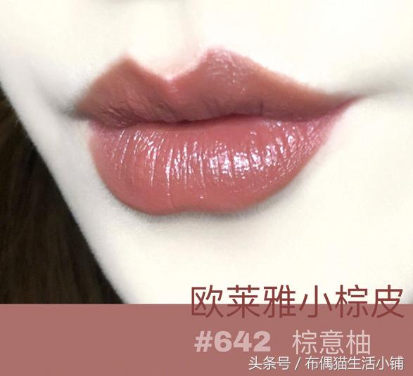 欧莱雅小棕皮口红全套试色，这一款最适合黄皮啦~