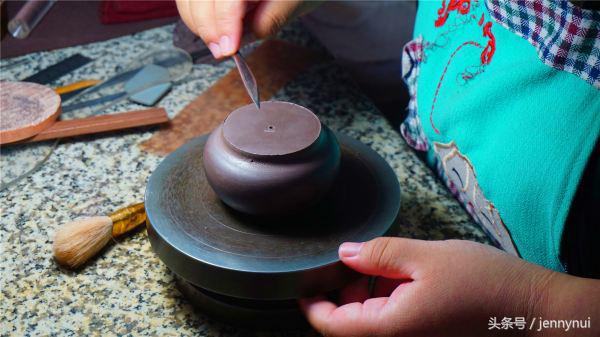 喀左原矿手工段泥南瓜紫砂壶,辽宁喀左紫砂壶和宜兴紫砂壶