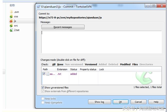 svn使用教程总结,ideasvn使用教程