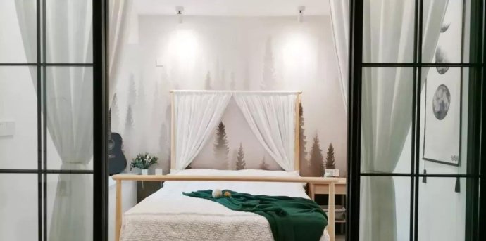 北欧82平小户型装修效果图,79平米北欧小窝