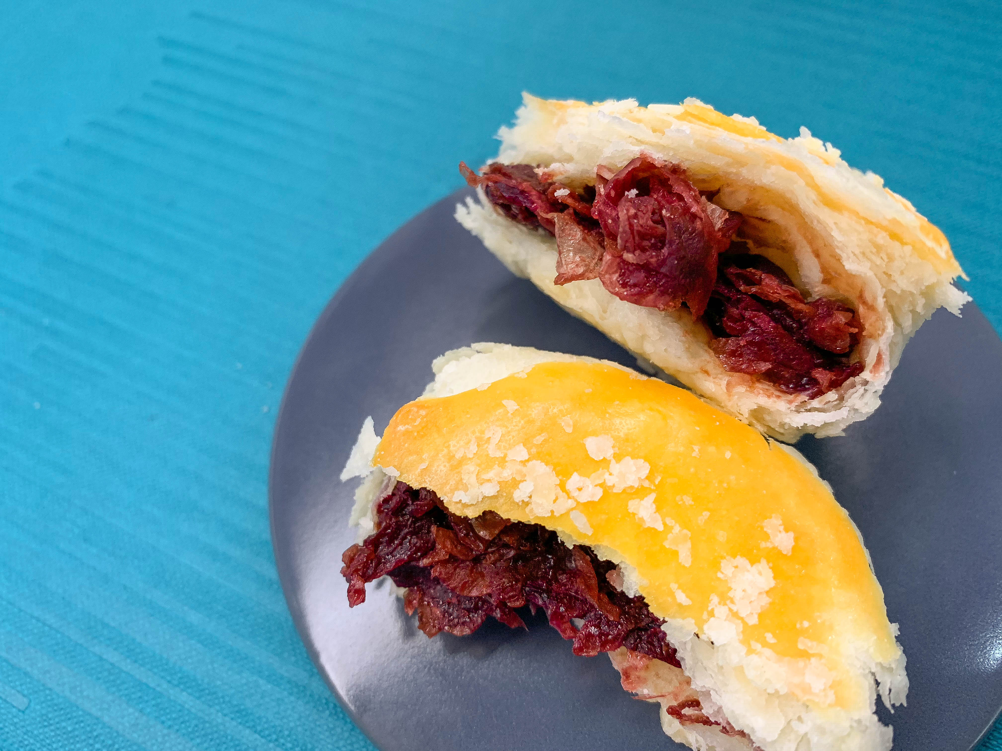 老实人酥脆薄饼测评,低糖鲜花饼测评