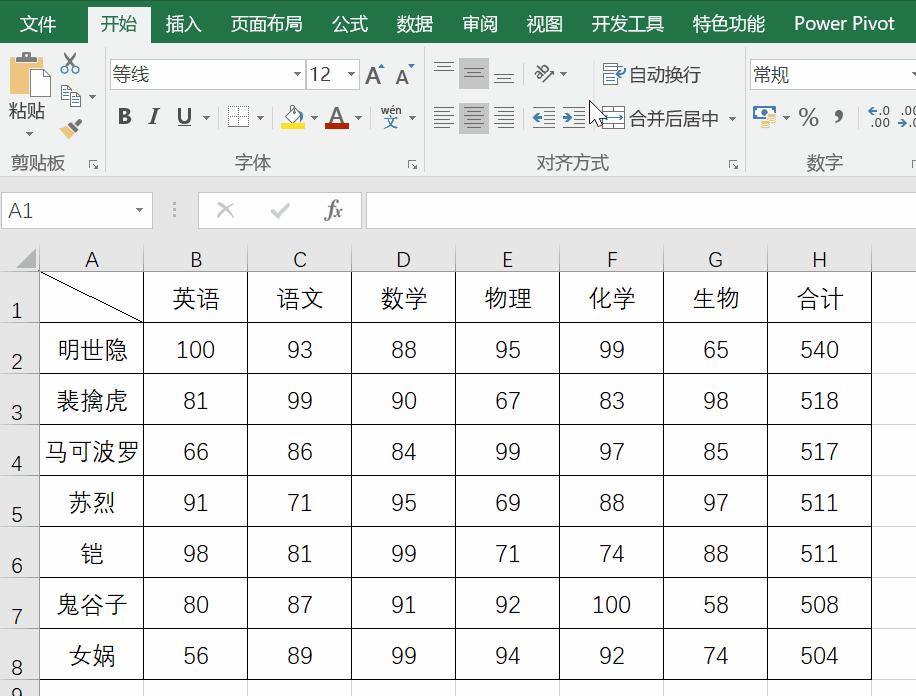 excel制作三栏斜线表头的三大方法,word表头三栏的斜线怎么做