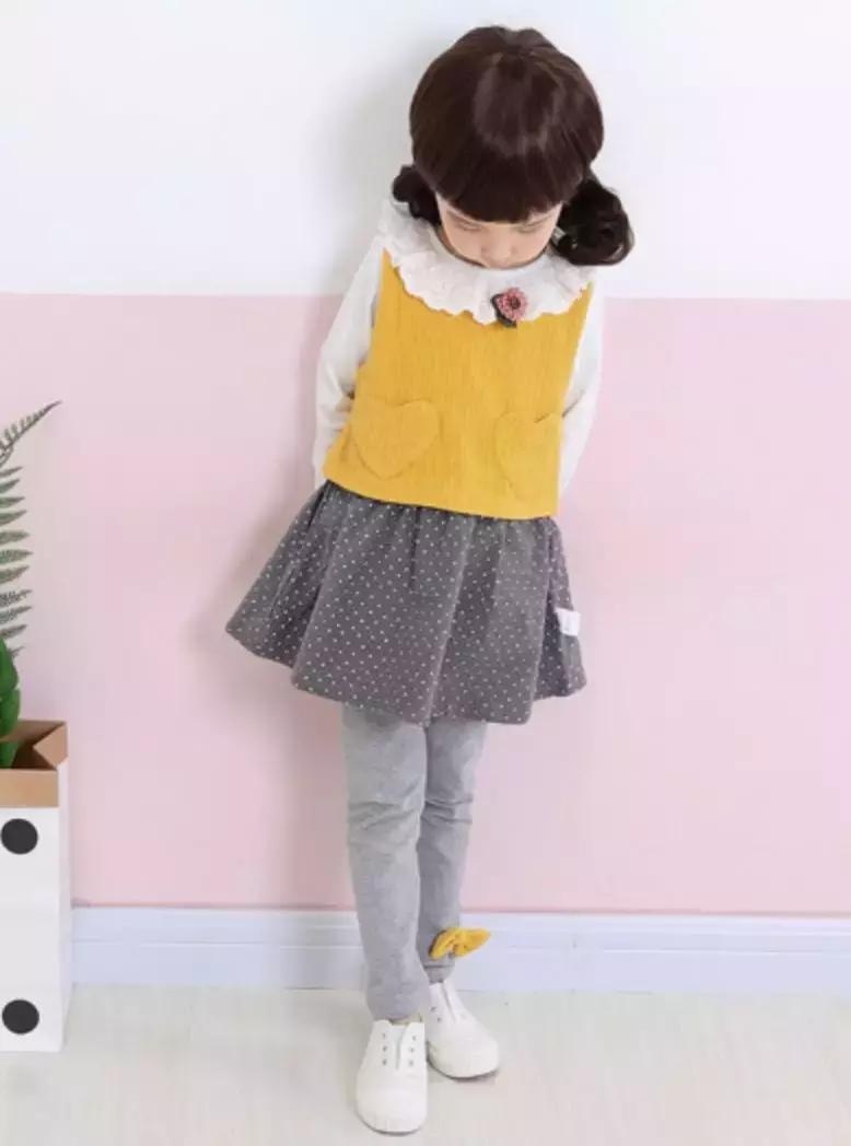 回头率高的秋装,儿童中长款洋气秋装