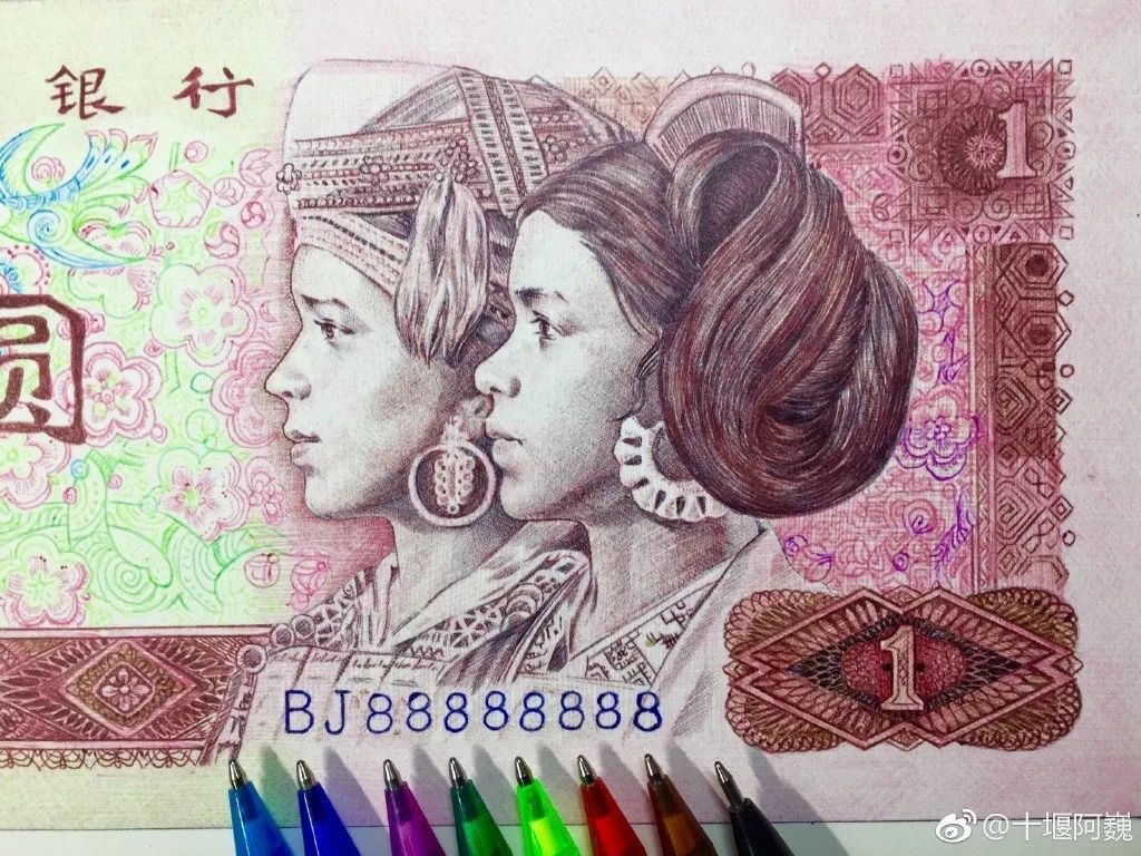 八大圆珠笔,顶级圆珠笔画欣赏