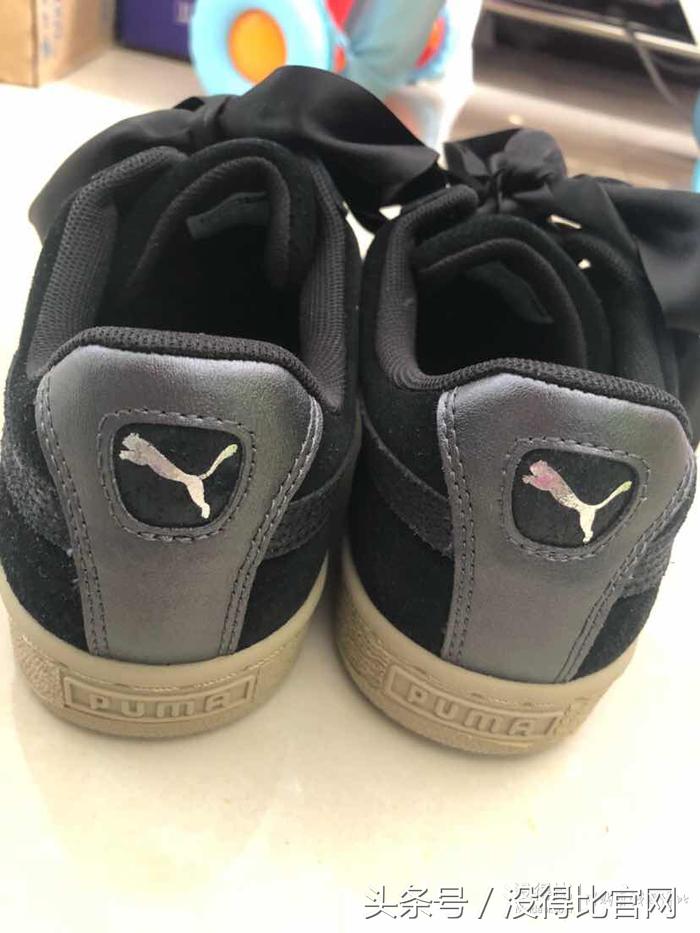 puma蝴蝶结板鞋,puma彪马蕾哈娜板鞋正品厚底