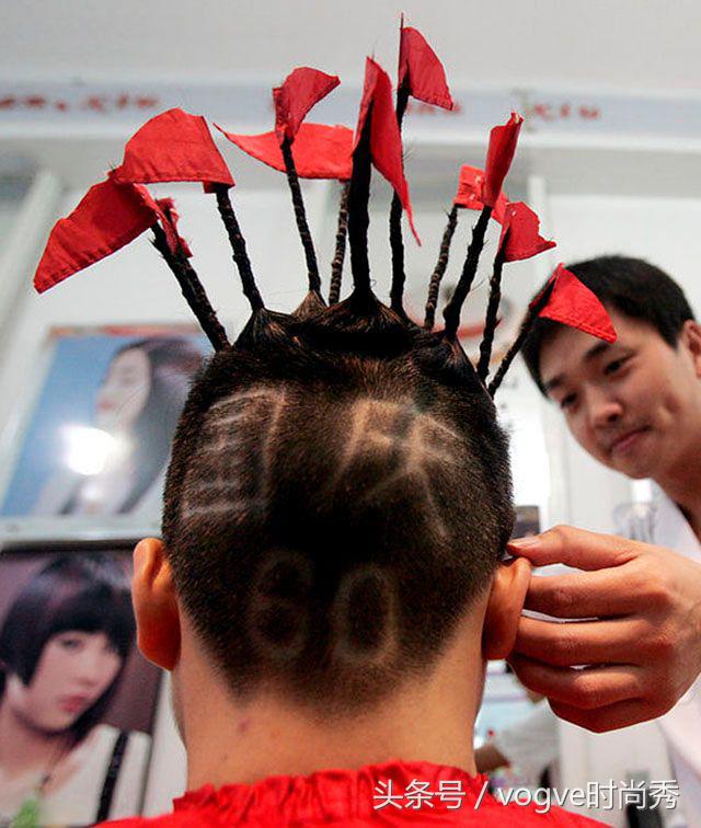 超有趣的男士发型，第三款笑趴，后两款是真爱！