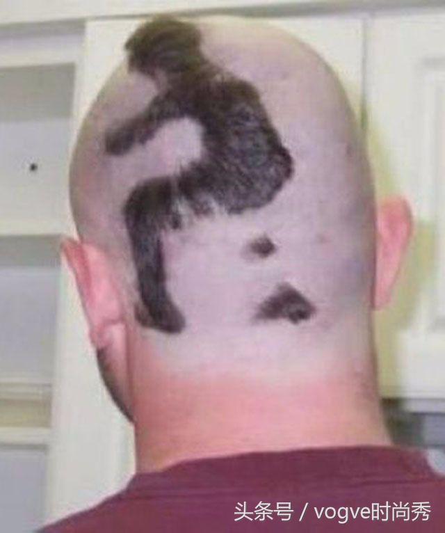 超有趣的男士发型，第三款笑趴，后两款是真爱！