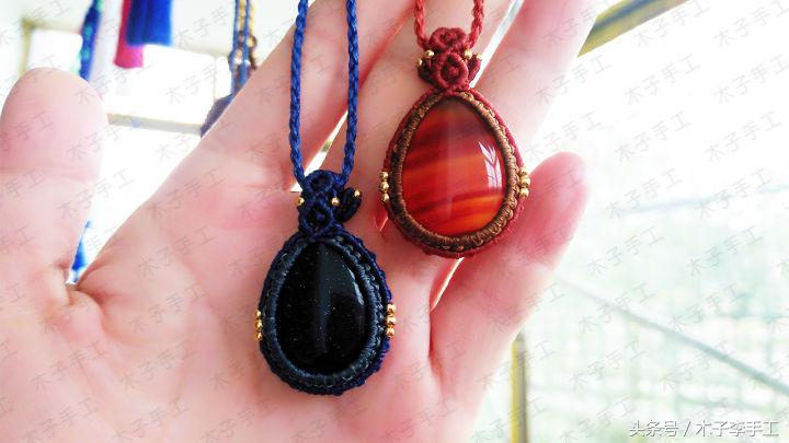 编织吊坠项链绳线要多长,手绳编织教程视频手链项链