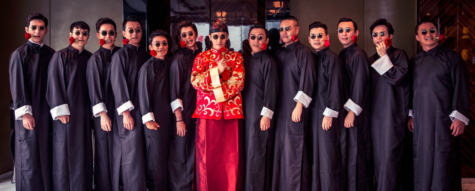 华晨宇当伴郎,华晨宇当伴郎的造型