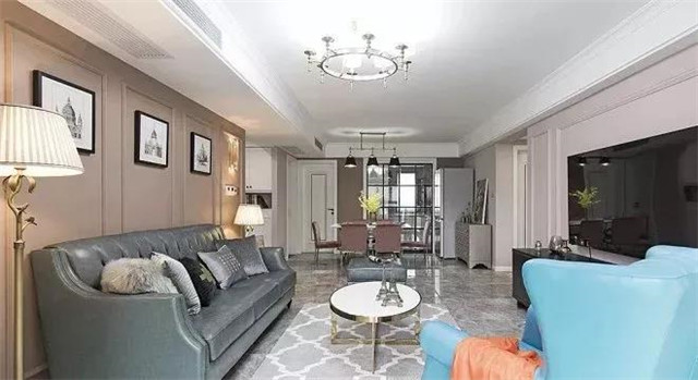 保定隶都景苑A区,保定北欧风格大宅装修效果图