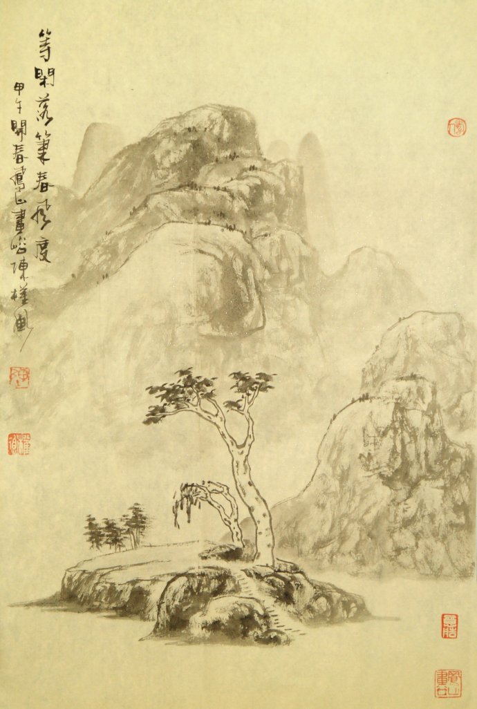 陈淳花鸟画高清作品欣赏,宋画花鸟画作品欣赏