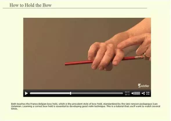 33张图看懂学小提琴如何优雅持弓