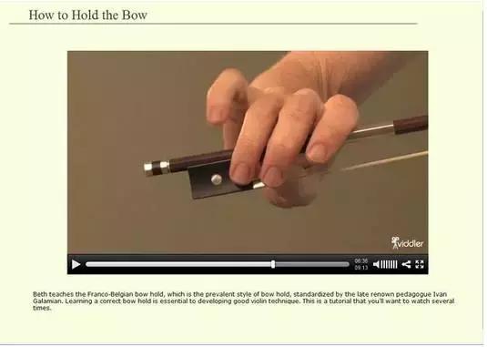 小提琴3指握弓法,小提琴3-5级教学视频