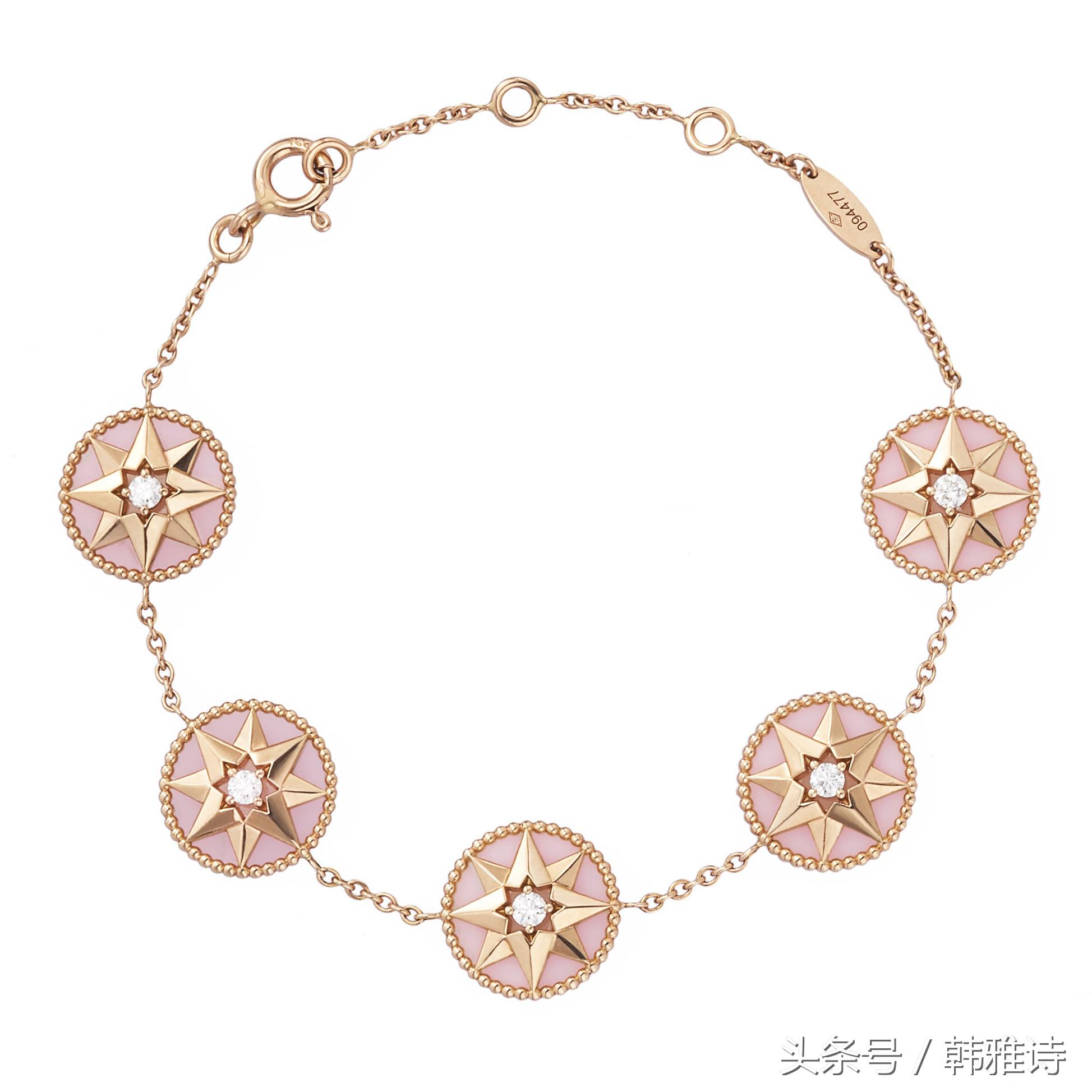 dior的罗盘珠宝项链,dior幸运珠宝罗盘玫瑰