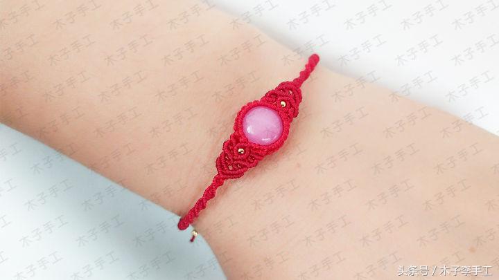 闺蜜同款金豆手链编法,闺蜜手链编法教程大全