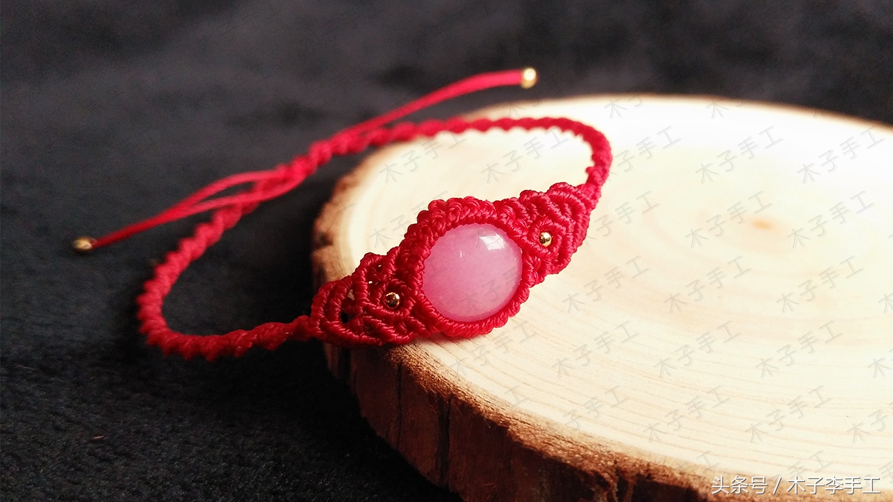 闺蜜同款金豆手链编法,闺蜜手链编法教程大全