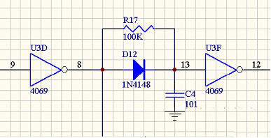 最简单直流电机驱动电路原理图,直流12伏变成直流5伏电路图