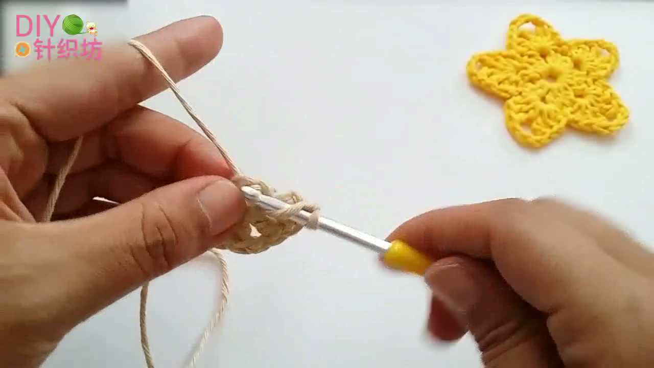 简单好看毛线杯垫,针织杯垫教程新手简单款