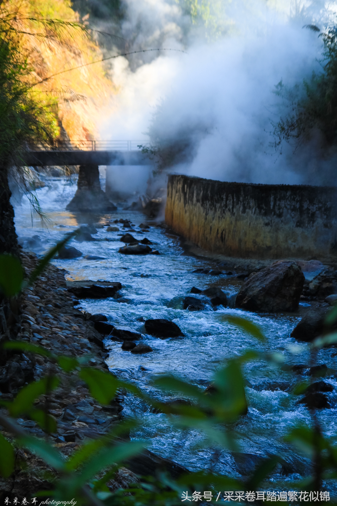腾冲热海温泉纪念馆视频,云南腾冲天然地热温泉