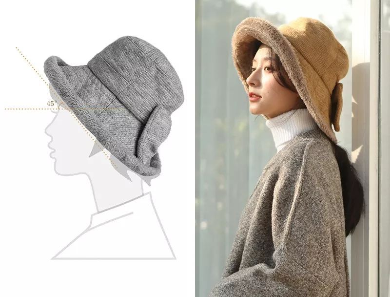 最时尚的中老年冬天帽子,时尚冬天帽子