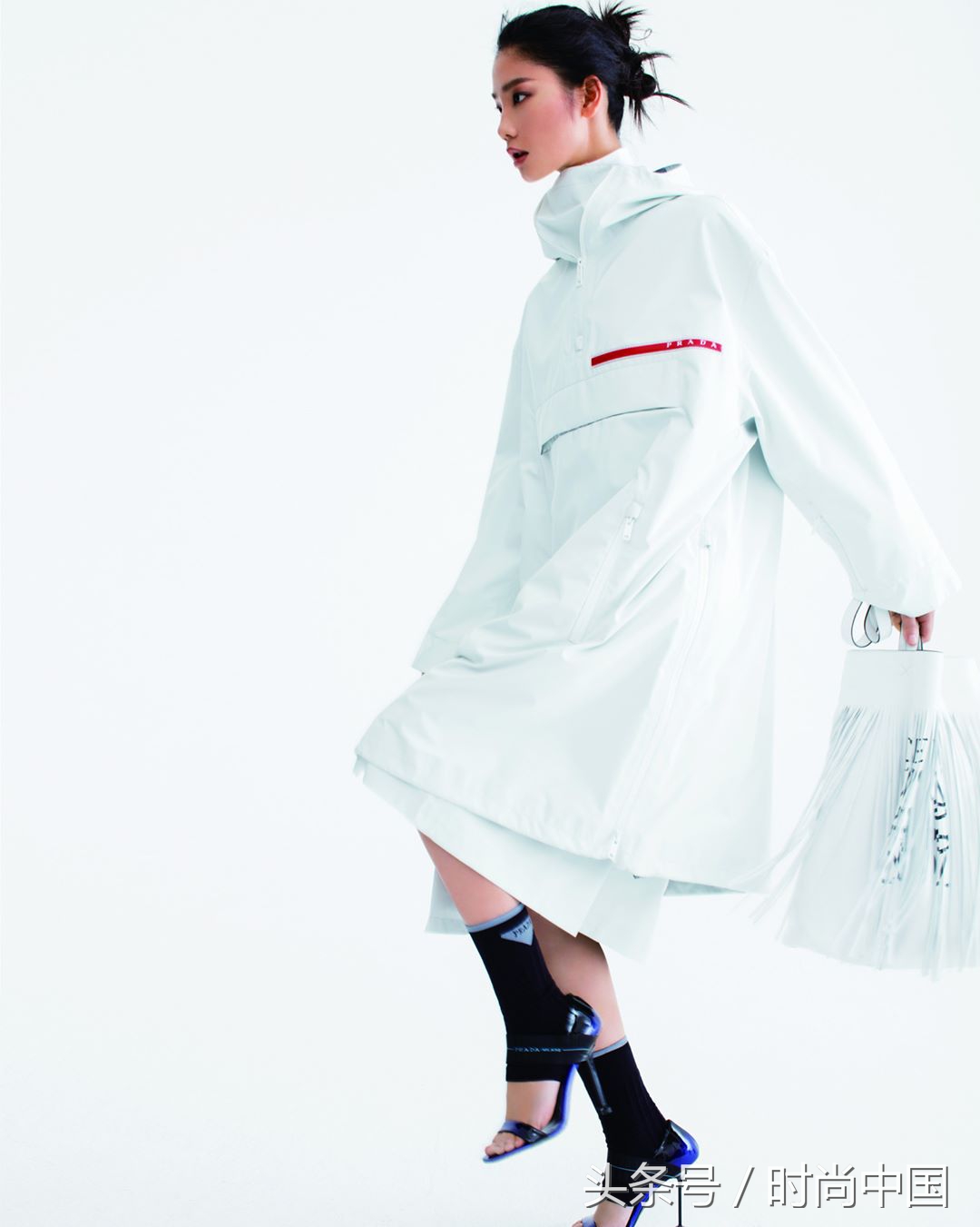 秦舒培助力维密秀,秦舒培秀肌肉