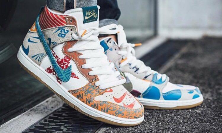 潮鞋嘻哈风,美式街头嘻哈潮流鞋