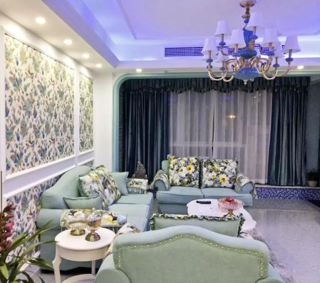 买家秀美轮美奂,墙布买家秀