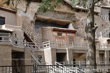 敦煌莫高窟外观最美的图片,敦煌莫高窟最小的窟的照片