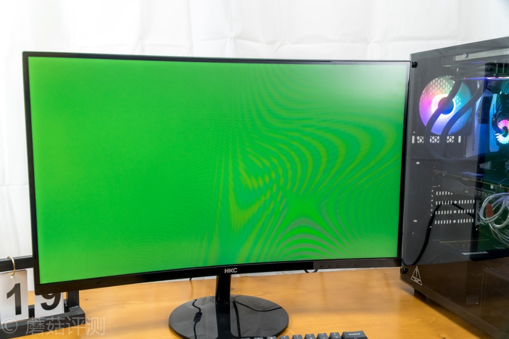 惠科27寸曲面显示器c270w拆解,惠科27qc显示器评测