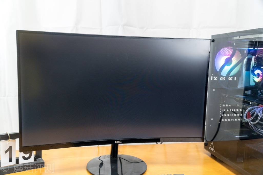 惠科27寸曲面显示器c270w拆解,惠科27qc显示器评测