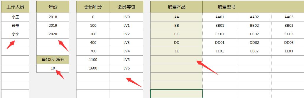 excel会员管理系统,怎样用excel制作会员积分管理
