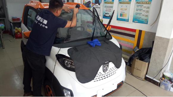 劣质的车膜有什么危害,劣质车膜和好膜对比