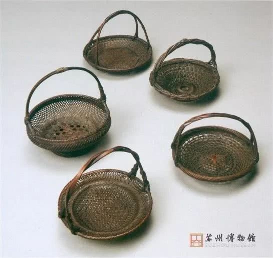 刘嘉玲竹编篮子,刘嘉玲收藏的竹编