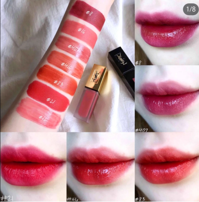 YsL口红经典色号,ysl口红七支热门色合集