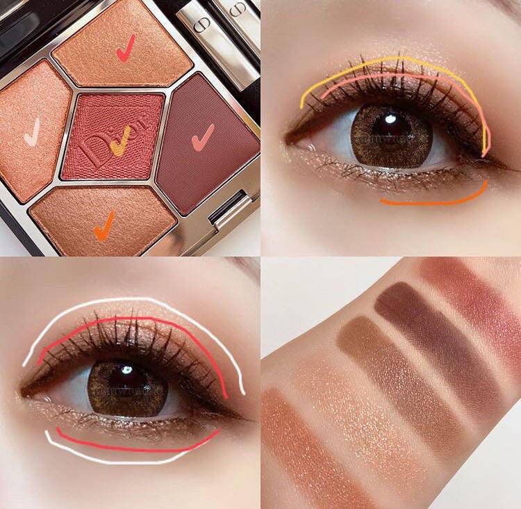 适合元气女生的眼妆,亚洲印象派和低饱和眼妆