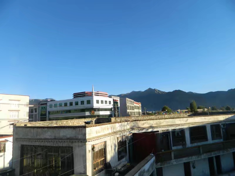 去拉萨的倒计时7天,在拉萨的晚上