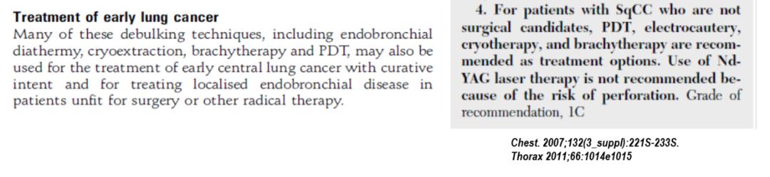 支气管镜高频电刀治疗中央型肺癌,支气管镜在早期肺癌诊断的意义