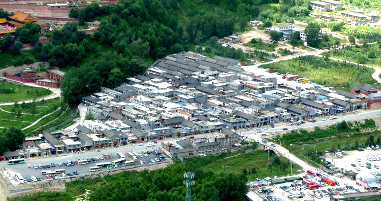 十大名胜古迹山西五台山,山西五台山风景秀丽建筑精巧