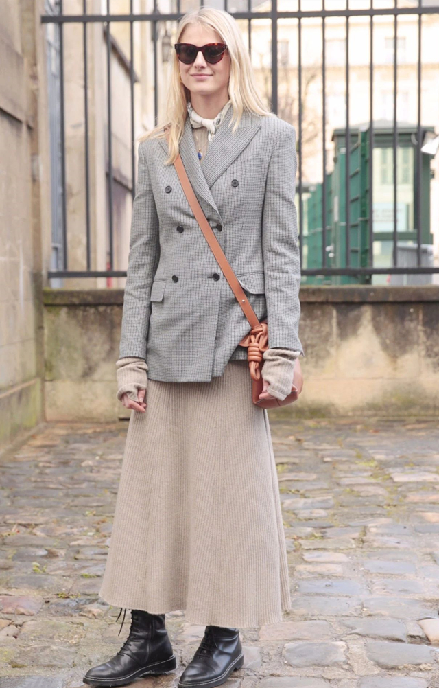 秋冬裙子推荐学生连衣裙,毛线裙子连衣裙秋冬