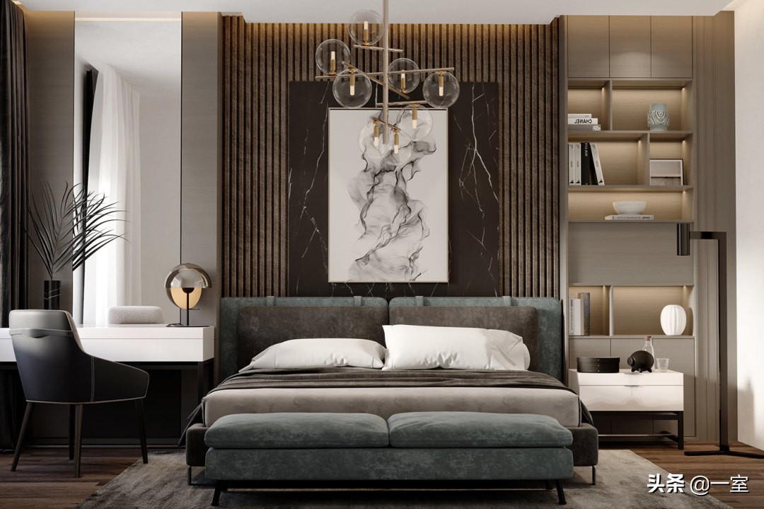 3.3米背景墙设计,客厅背景墙设计简约款