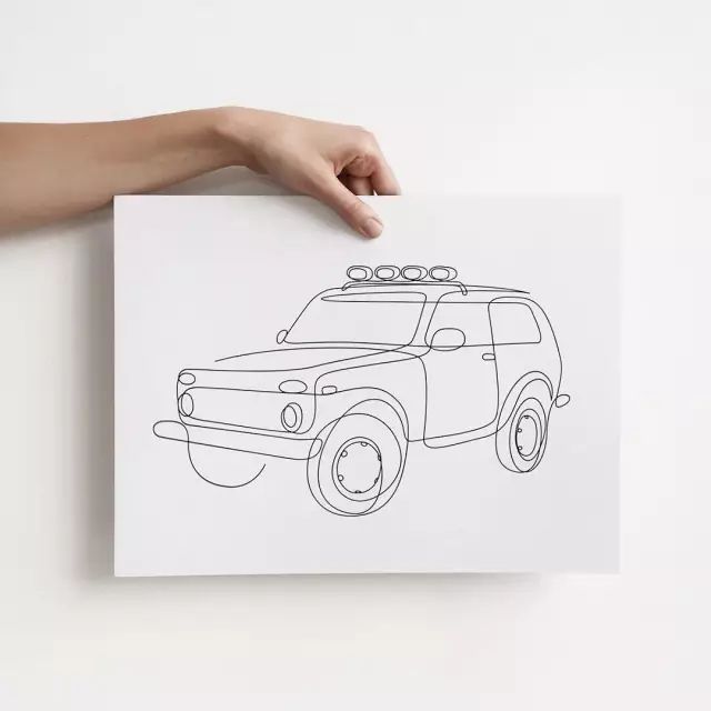 画logo有几种画法,一笔就能画出来logo