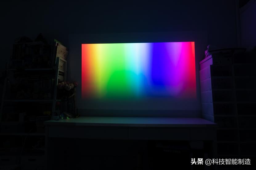 新手入门投影仪选lcd还是dlp,爱普生tw610投影效果