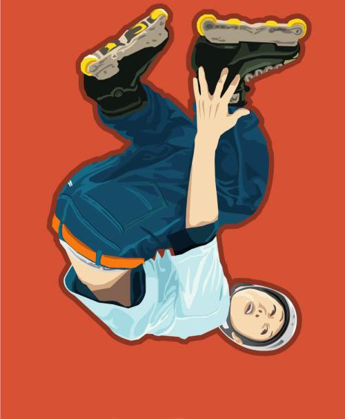 轮滑动作起源,轮滑起源教学视频